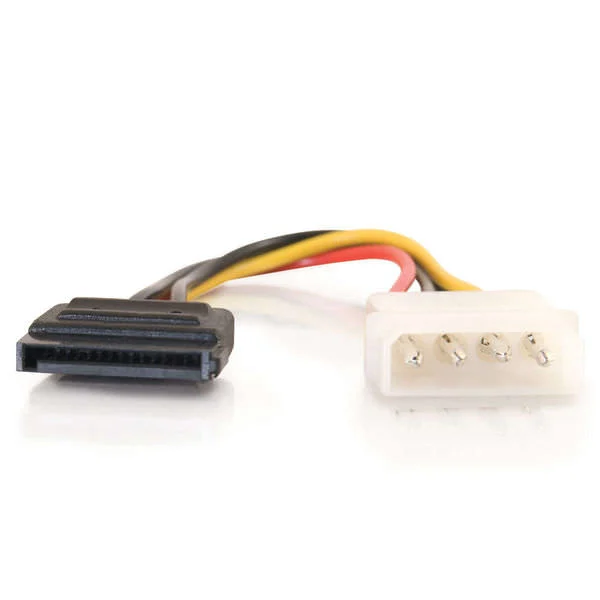 SATA 15p to Molex 4p Cable