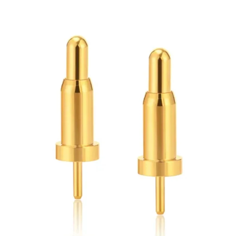 Connector Terminal Pins Soldering Pogo Pin Connector Brass Gold Plated SMT Pogo Pin