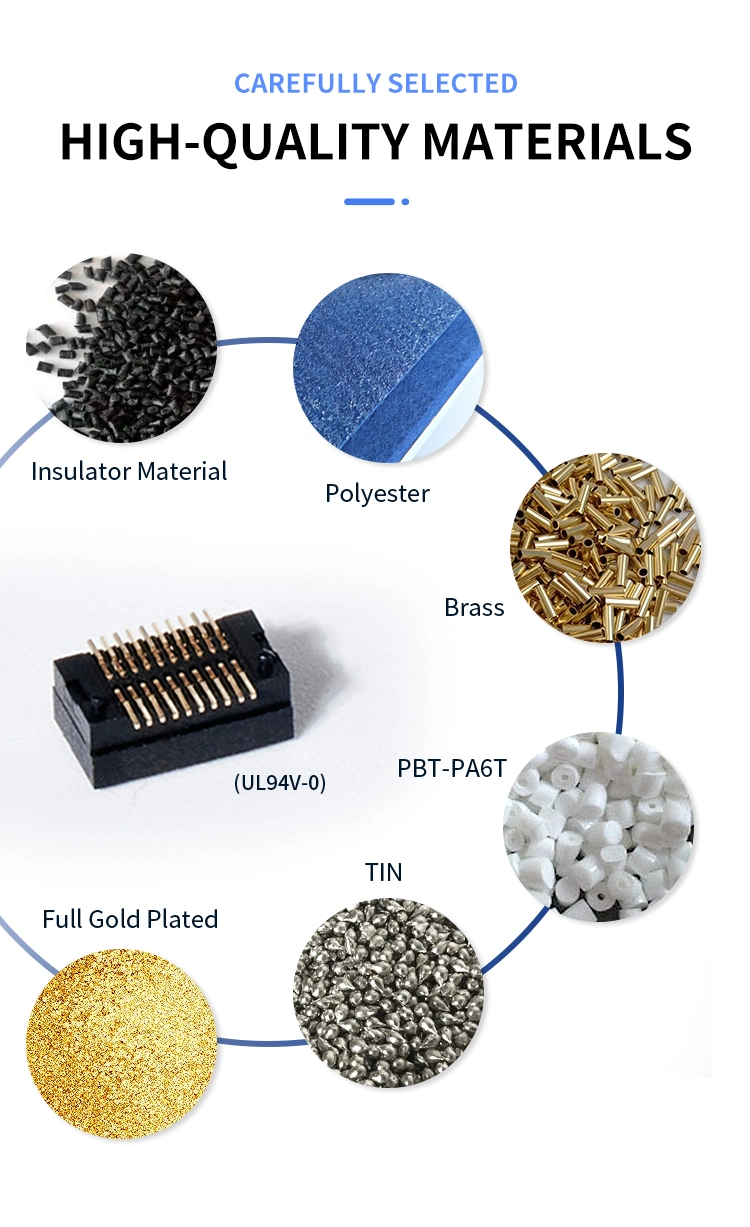 Sample Customization 0.635mm High Quality PCB Connector High Temperature Resistant 25p LED Board to Board Connectors