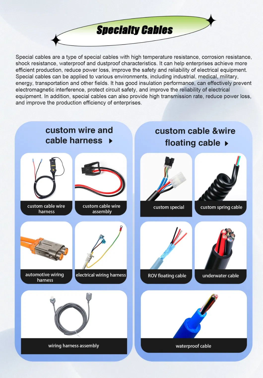 Electrical Cable Assembly Use Molex Connector for Gaming Main Wiring Harness